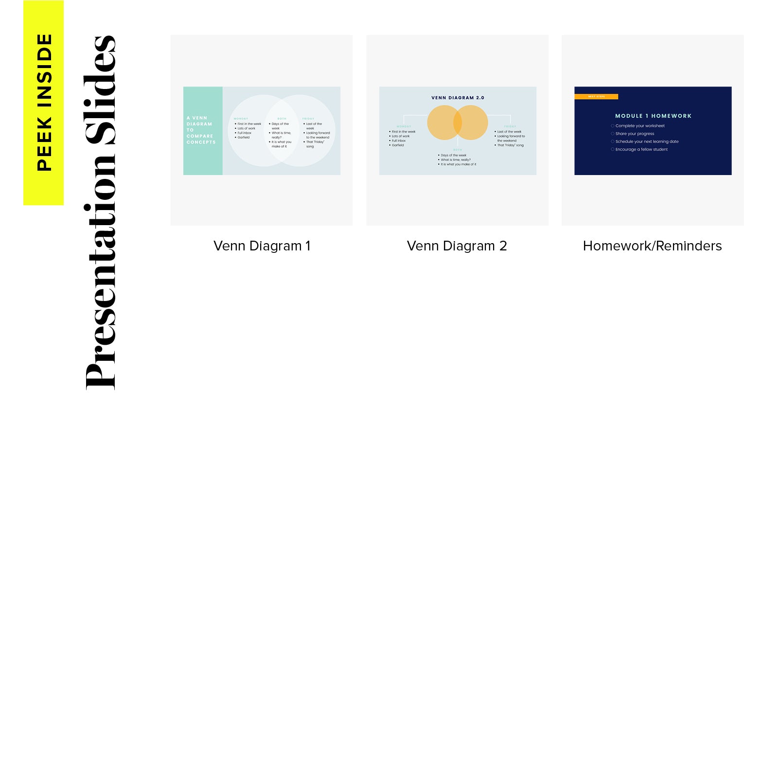 Course Design Kit Slides - Positively Simplified