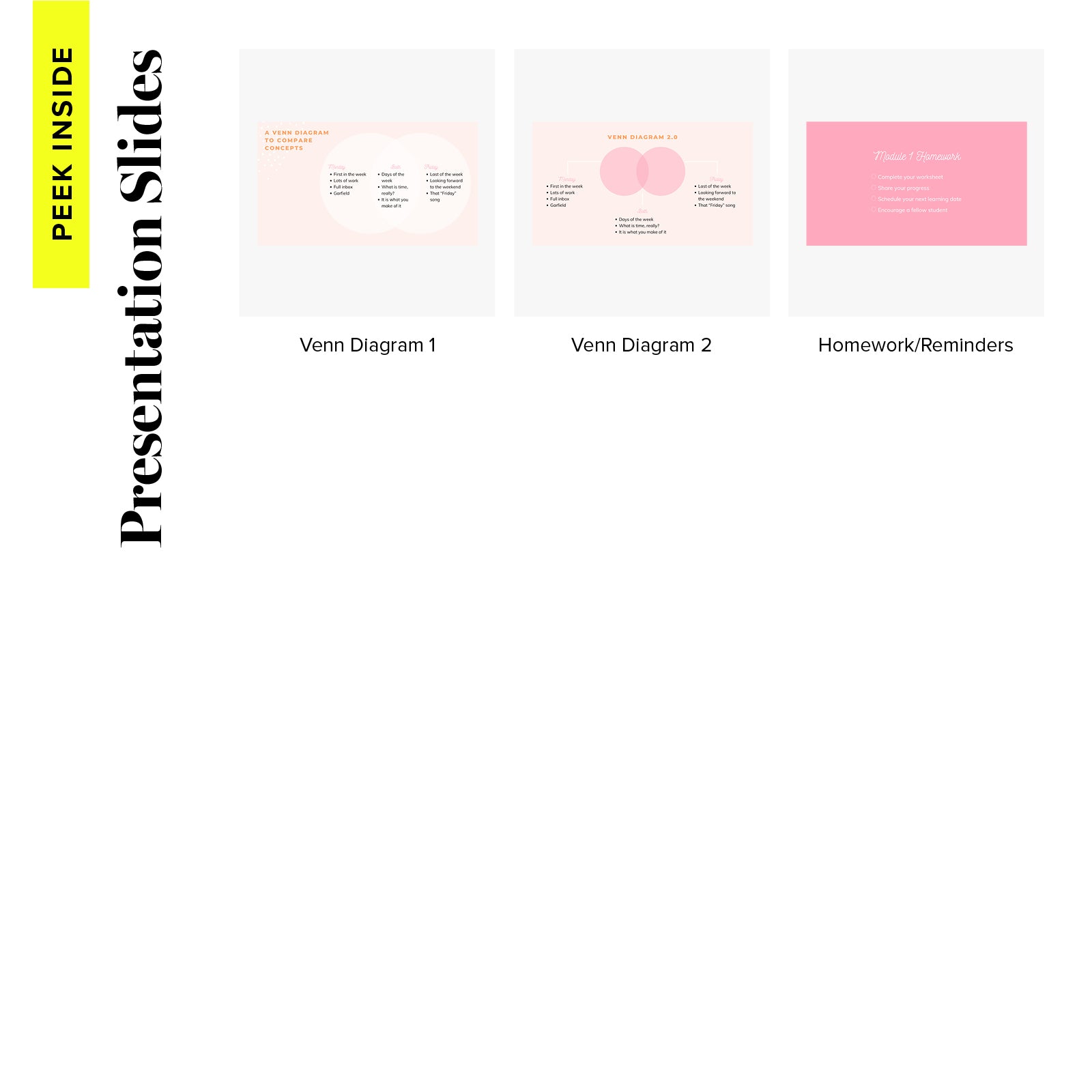 Course Design Kit Slides - Bright & Bouncy