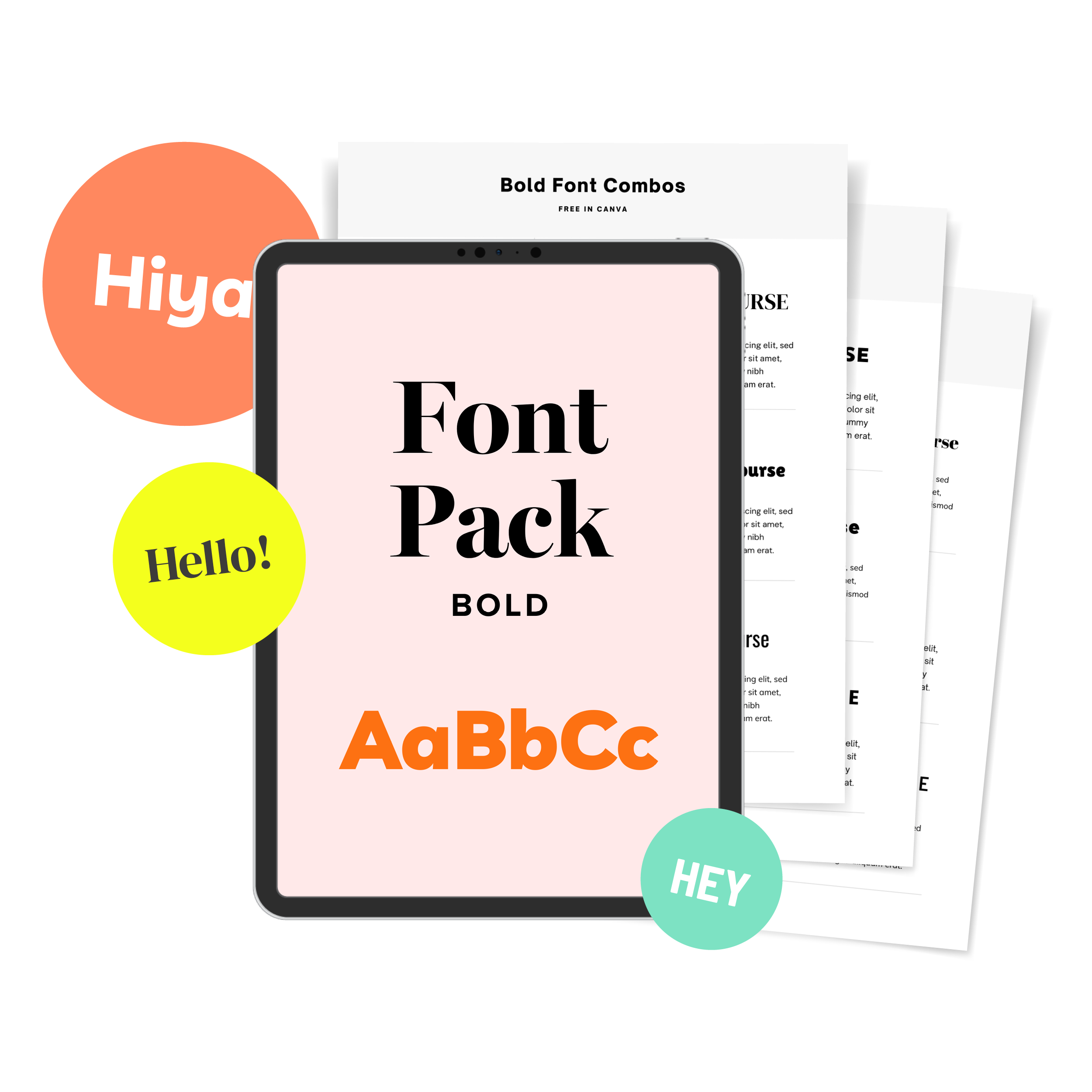 Font Pack - Bold